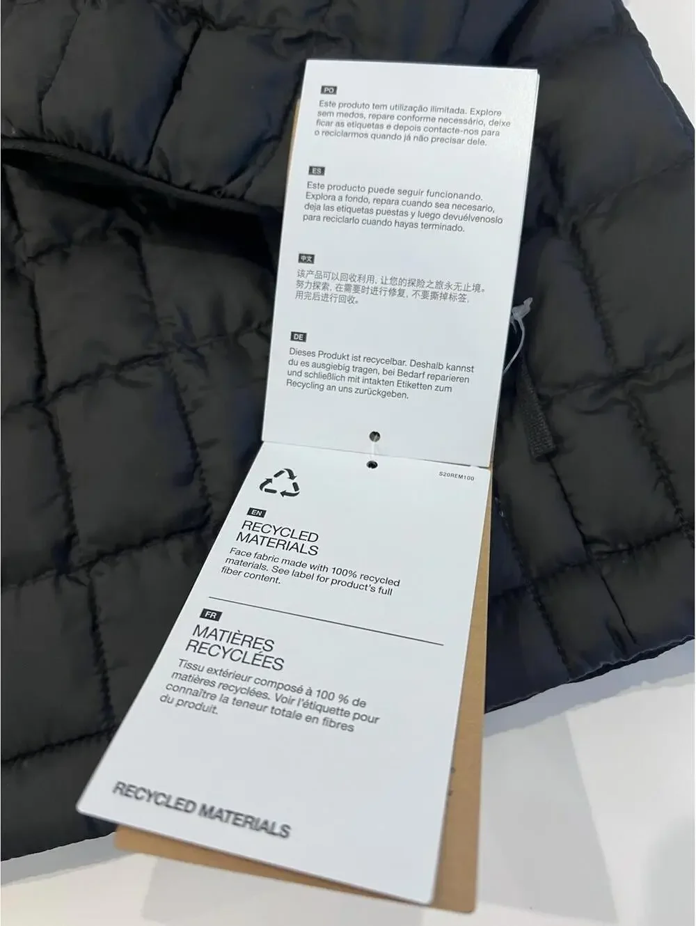 The North Face Men’s ThermoBall Black Jacket Size Large